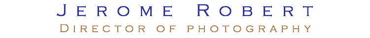 Jerome Robert Director of photography